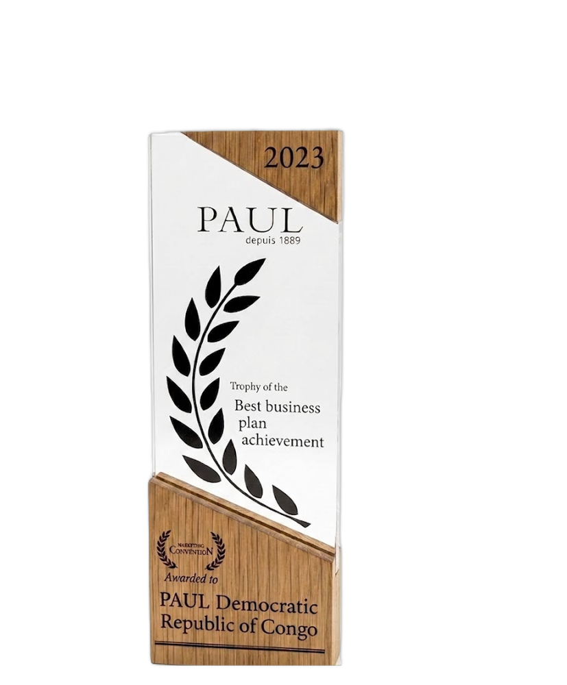 Best Business Plan trophy, DR Congo 2023